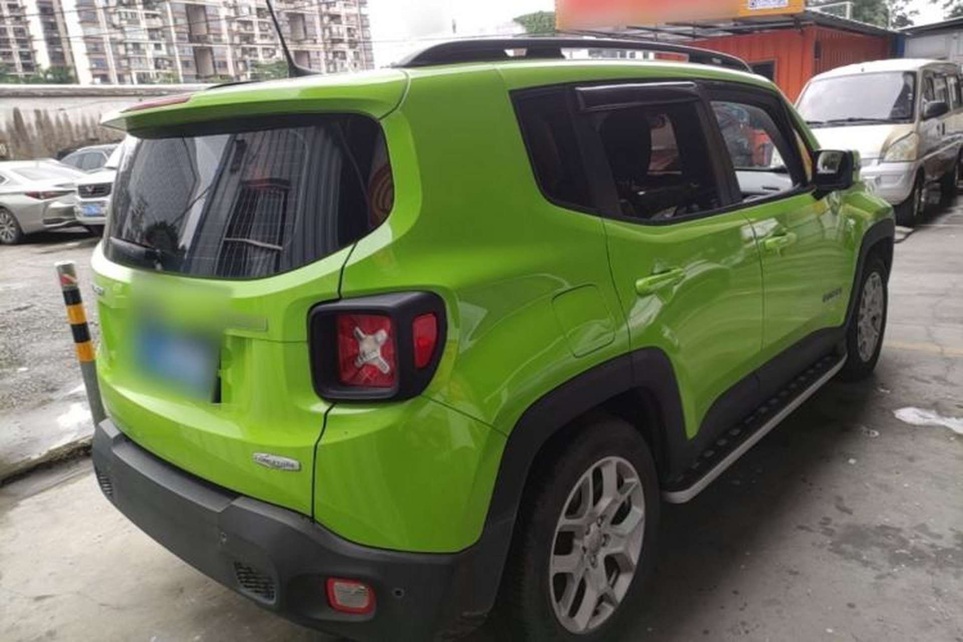 Used Jeep Renegade 2017 180T Automatic High-Energy Version Rear Right 45 Deg