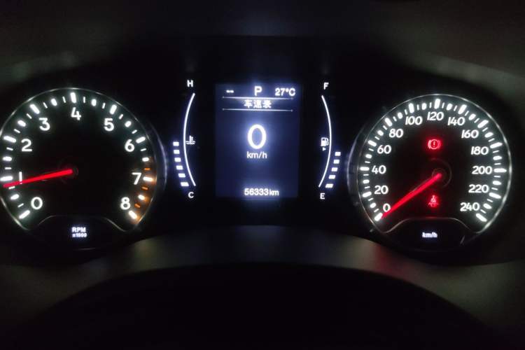 Used Jeep Renegade 2017 180T Automatic High-Energy Version Instrument Cluster