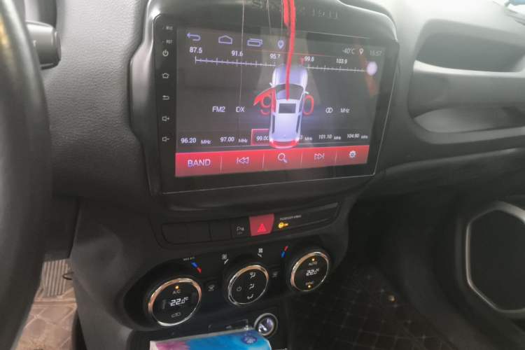 Used Jeep Renegade 2017 180T Automatic Jingneng Edition Audio And AC Panel