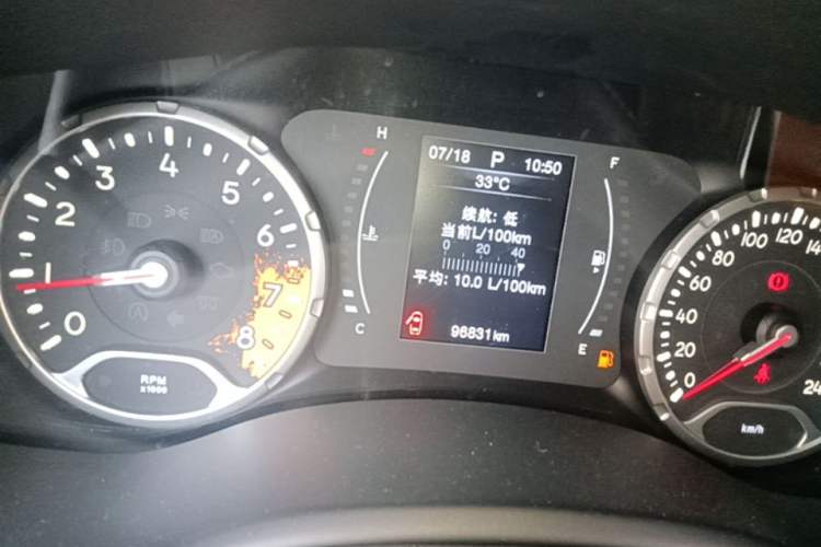 Used Jeep Renegade 2017 180T Automatic High-Energy Version Instrument Cluster