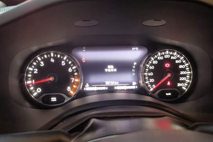 Used Jeep Renegade 2017 180T Automatic Smart Version Instrument Cluster