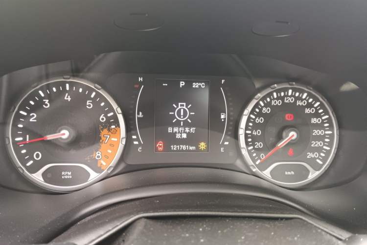 Used Jeep Renegade 2017 180T Automatic High-Energy Version Instrument Cluster
