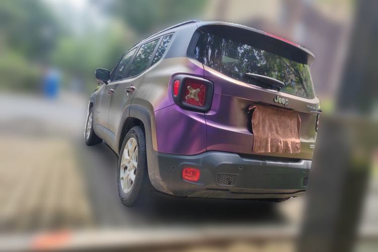 Used Jeep Renegade 2017 180T Automatic High-Energy Version Rear Left 45 Deg
