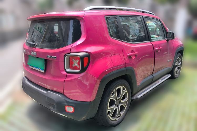 Used Jeep Renegade 2017 180T Automatic Smart Version Rear Right 45 Deg