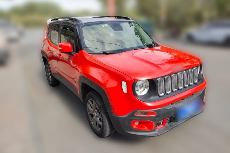Used Jeep Renegade 2017 180TS Automatic Four-Wheel Drive Yue Neng Convertible Edition Front Right 45 Deg