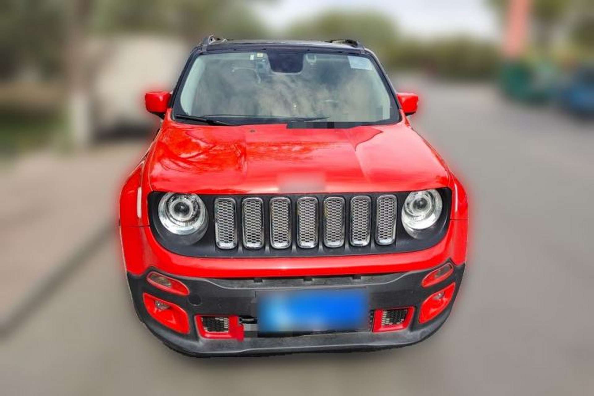 Used Jeep Renegade 2017 180TS Automatic Four-Wheel Drive Yue Neng Convertible Edition Front