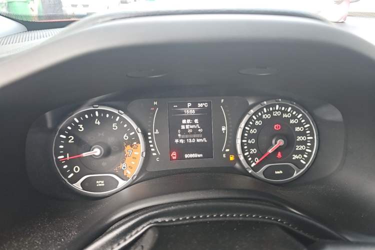 Used Jeep Renegade 2017 180T Automatic High-Energy Version Instrument Cluster