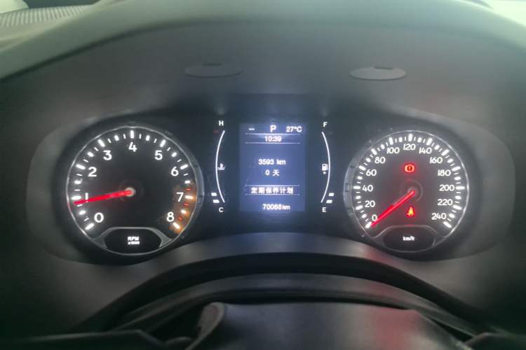 Used Jeep Renegade 2017 180T Automatic High-Energy Version Instrument Cluster