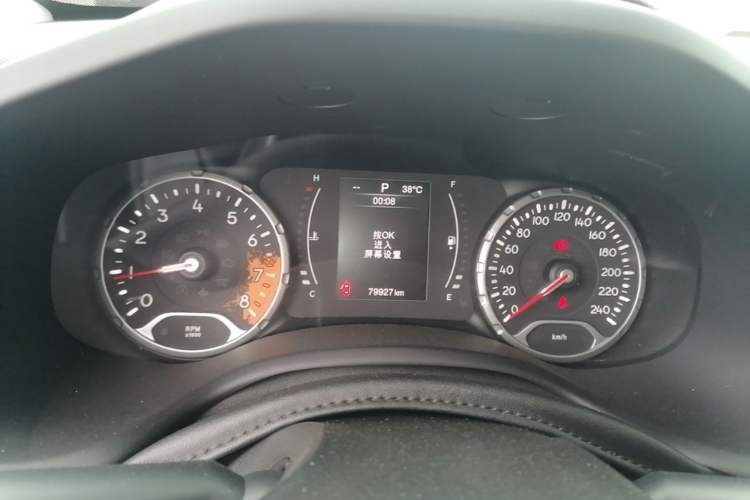 Used Jeep Renegade 2017 180TS Automatic Four-Wheel Drive Superior Edition Instrument Cluster