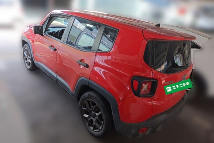 Used Jeep Renegade 2017 180T Manual Kinetic Edition Rear Left 45 Deg
