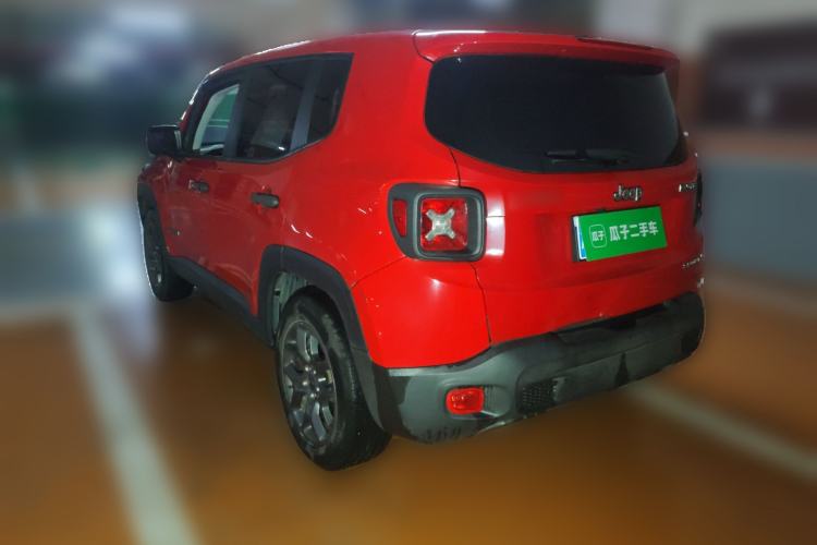 Used Jeep Renegade 2017 180T Manual Kinetic Edition Rear Left 45 Deg
