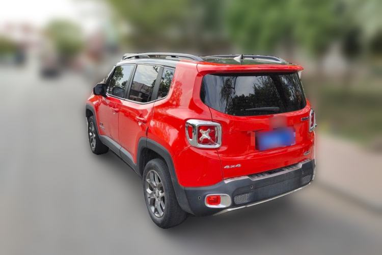 Used Jeep Renegade 2017 180TS Automatic Four-Wheel Drive Yue Neng Convertible Edition Rear Left 45 Deg