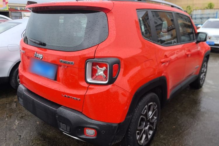 Used Jeep Renegade 2017 180T Automatic Smart Convertible Edition Rear Right 45 Deg