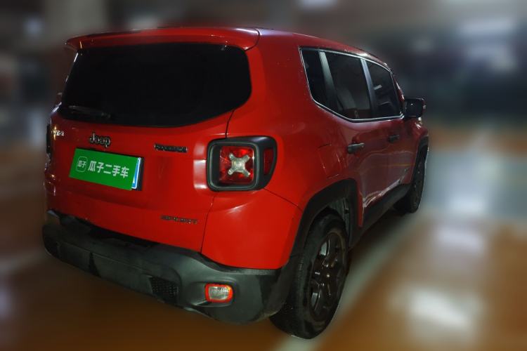 Used Jeep Renegade 2017 180T Manual Kinetic Edition Rear Right 45 Deg
