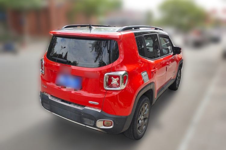 Used Jeep Renegade 2017 180TS Automatic Four-Wheel Drive Yue Neng Convertible Edition Rear Right 45 Deg