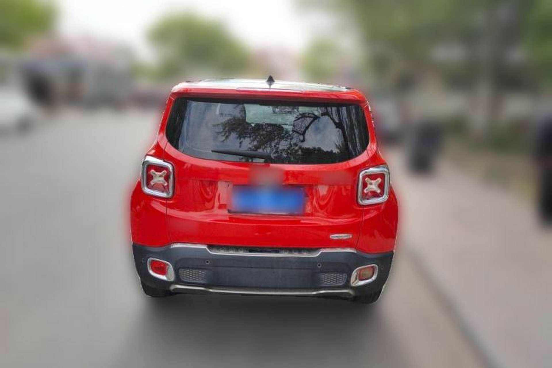 Used Jeep Renegade 2017 180TS Automatic Four-Wheel Drive Yue Neng Convertible Edition Rear