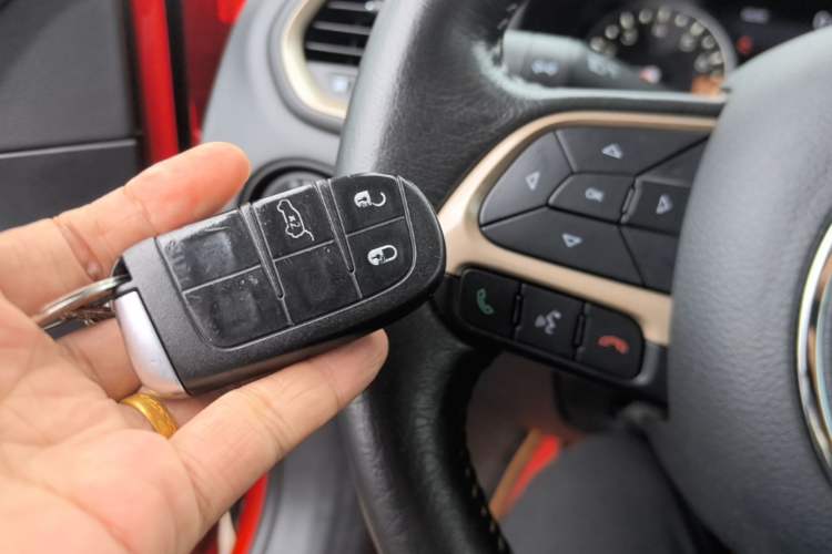 Used Jeep Renegade 2017 180T Automatic Smart Convertible Edition Vehicle Key