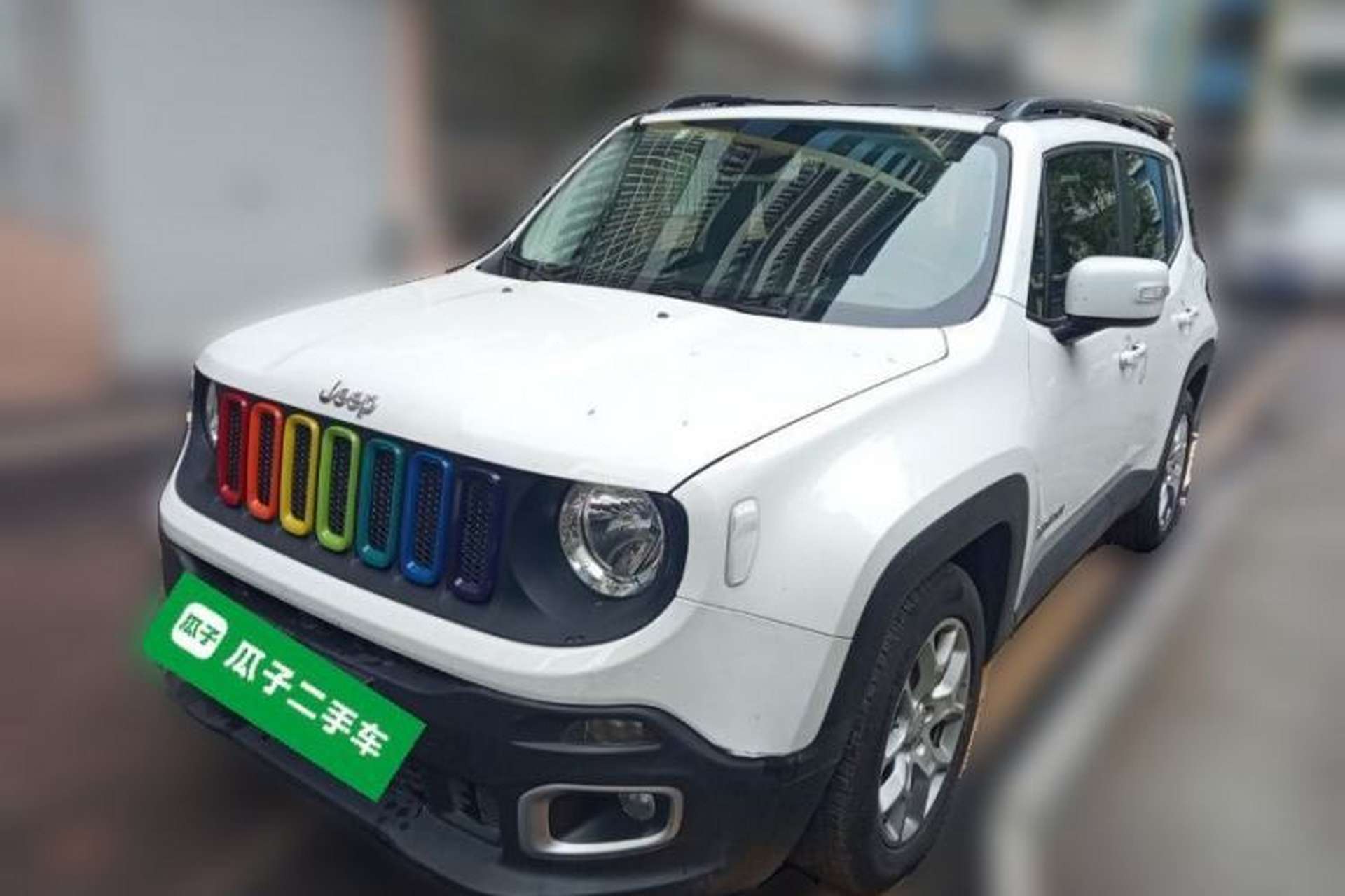 Used Jeep Renegade 2017 180T Automatic Jingneng Edition Front Left 45 Deg