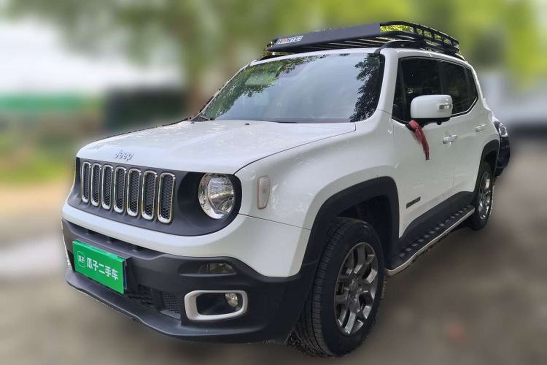 Used Jeep Renegade 2017 180TS Automatic Four-Wheel Drive Superior Edition Front Left 45 Deg