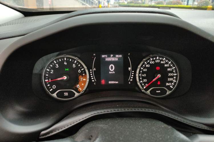 Used Jeep Renegade 2017 180T Automatic High-Energy Version Instrument Cluster