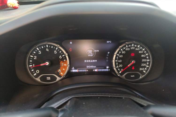 Used Jeep Renegade 2017 180T Automatic Smart Convertible Edition Instrument Cluster