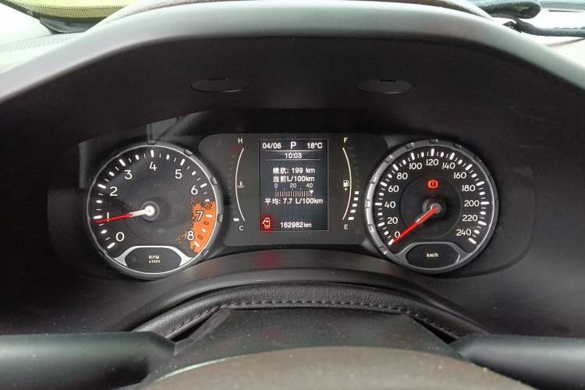 Used Jeep Renegade 2017 180T Automatic High-Energy Version Instrument Cluster