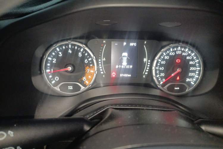 Used Jeep Renegade 2017 180T Automatic High-Energy Version Instrument Cluster