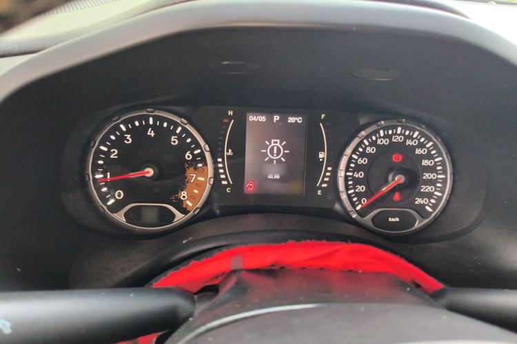 Used Jeep Renegade 2017 180TS Automatic Four-Wheel Drive Superior Edition Instrument Cluster