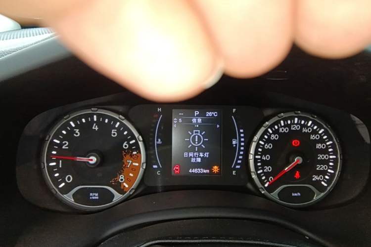 Used Jeep Renegade 2017 180T Automatic Jingneng Edition Instrument Cluster