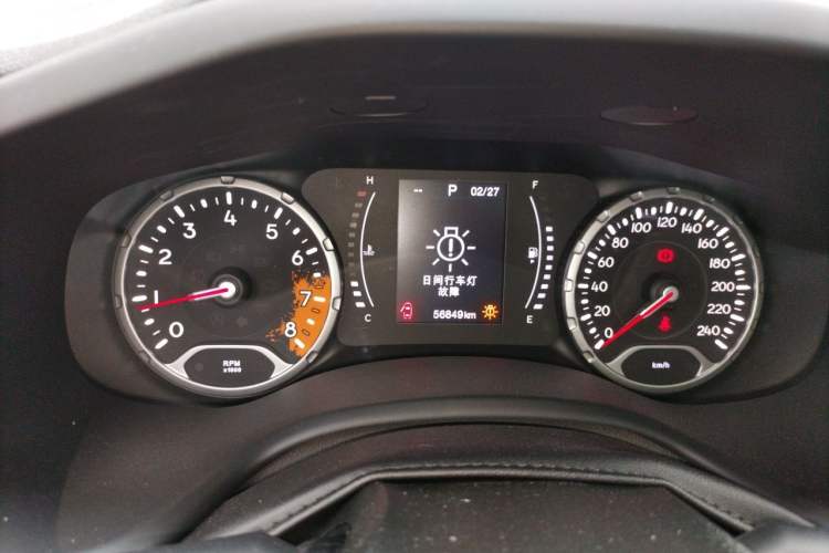 Used Jeep Renegade 2017 180T Automatic Jingneng Edition Instrument Cluster