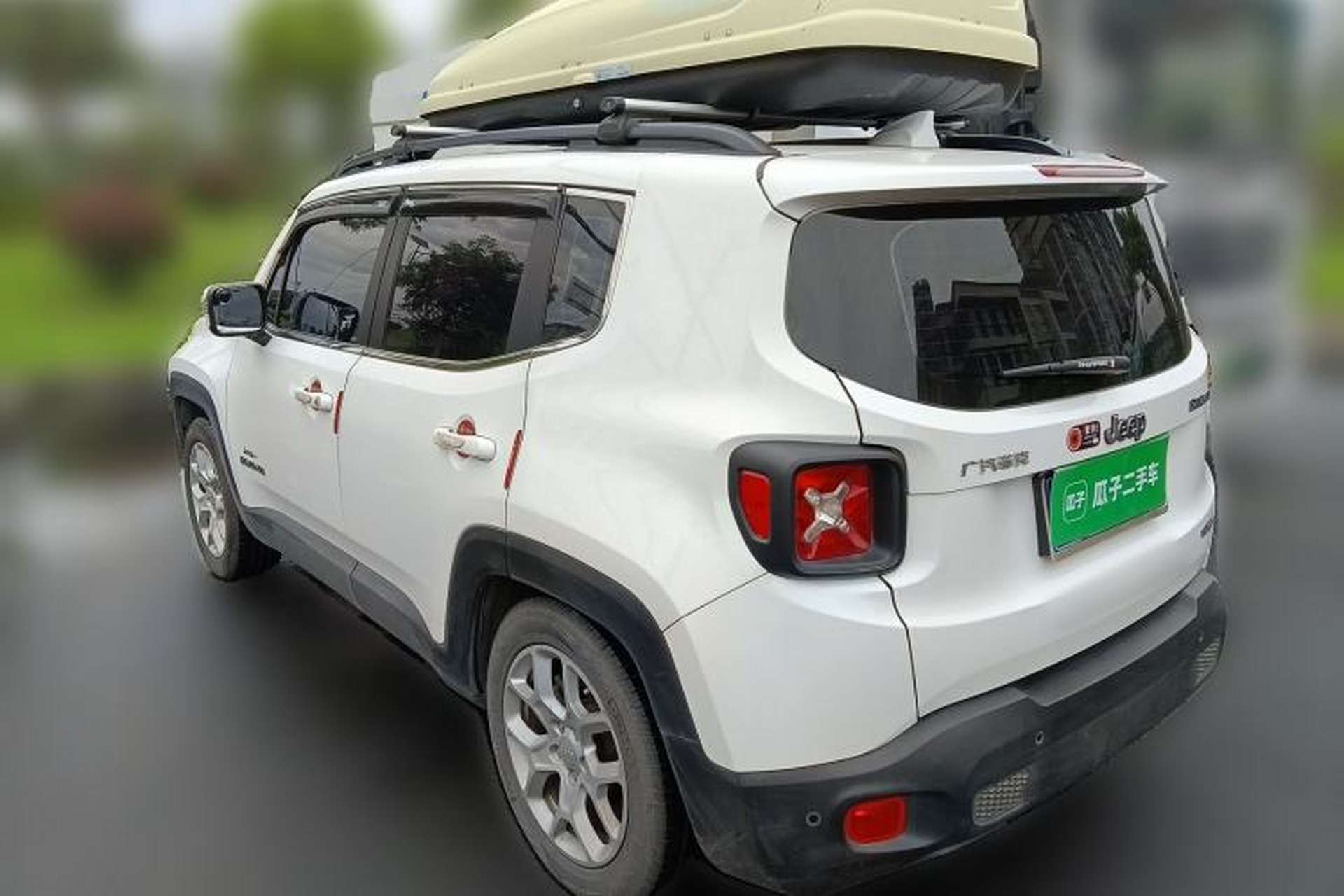 Used Jeep Renegade 2017 180T Automatic High-Energy Version Rear Left 45 Deg