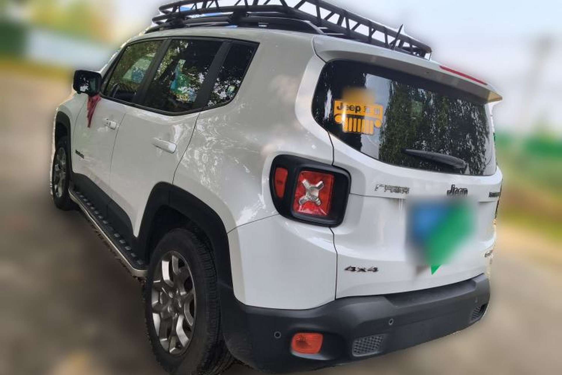 Used Jeep Renegade 2017 180TS Automatic Four-Wheel Drive Superior Edition Rear Left 45 Deg