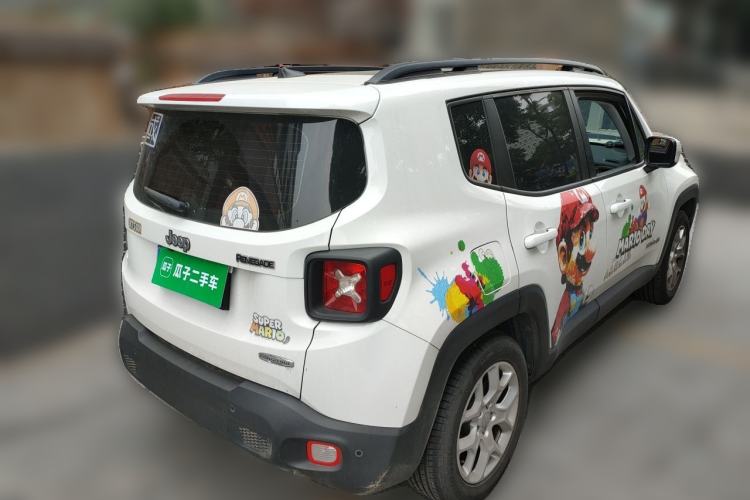 Used Jeep Renegade 2017 180T Automatic High-Energy Version Rear Right 45 Deg