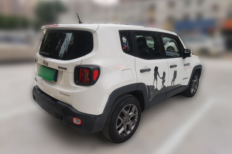 Used Jeep Renegade 2017 180T Automatic Kinetic Edition+ Rear Right 45 Deg
