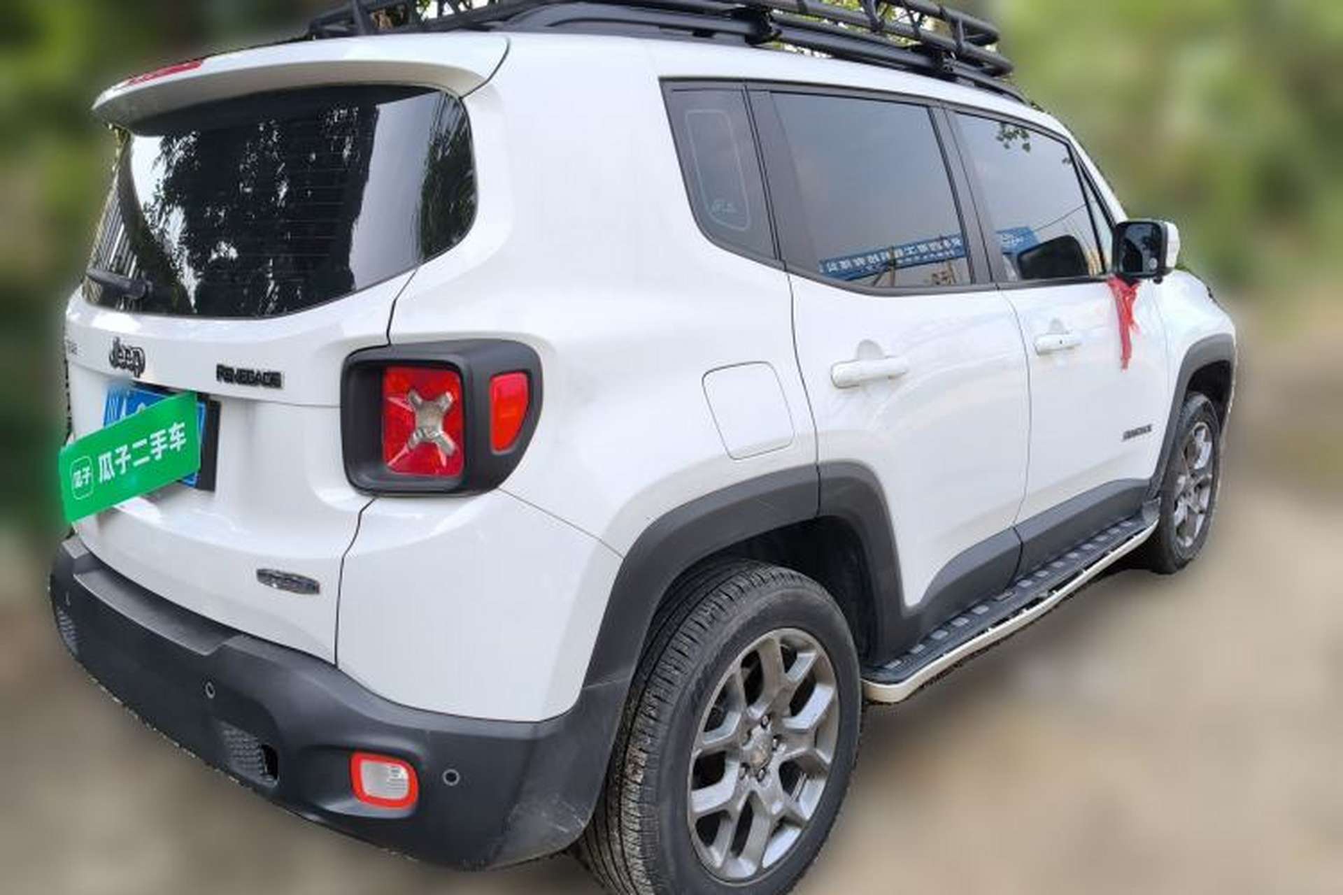Used Jeep Renegade 2017 180TS Automatic Four-Wheel Drive Superior Edition Rear Right 45 Deg