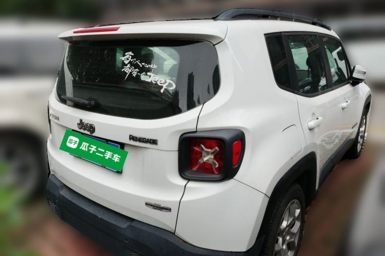 Used Jeep Renegade 2017 180T Automatic Jingneng Edition Rear Right 45 Deg