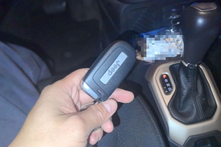 Used Jeep Renegade 2017 180T Automatic Jingneng Edition Vehicle Key