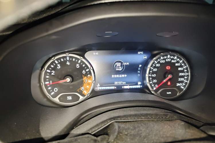 Used Jeep Renegade 2017 180TS Automatic All-Wheel Drive Versatile Edition Instrument Cluster