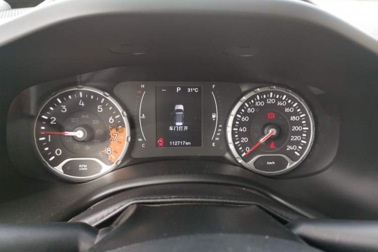Used Jeep Renegade 2017 180T Automatic Jingneng Edition Instrument Cluster