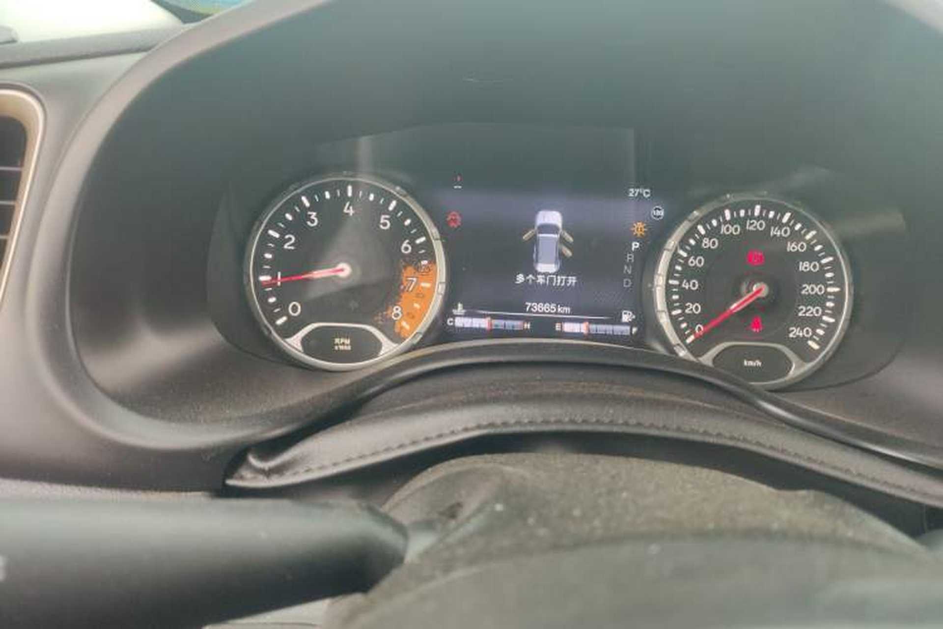 Used Jeep Renegade 2017 180T Automatic Smart Version Instrument Cluster