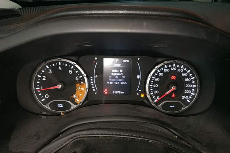 Used Jeep Renegade 2017 180T Automatic High-Energy Version Instrument Cluster