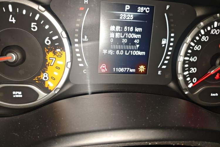 Used Jeep Renegade 2017 180T Automatic Kinetic Edition+ Odometer Close Up