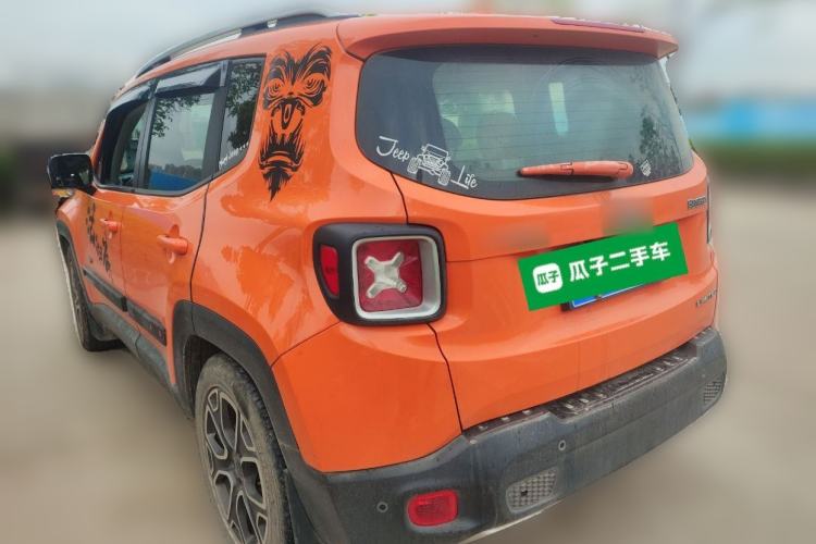 Used Jeep Renegade 2017 180T Automatic Smart Version Rear Left 45 Deg