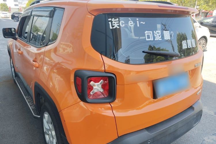 Used Jeep Renegade 2017 180T Automatic High-Energy Version Rear Left 45 Deg