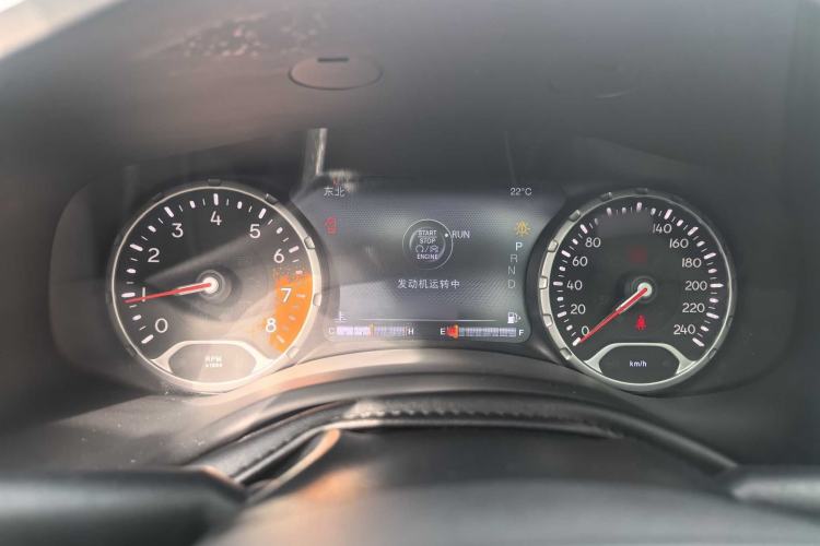 Used Jeep Renegade 2018 Connected Large Screen Version 180TS Automatic Four-Wheel Drive All-Terrain Version Instrument Cluster