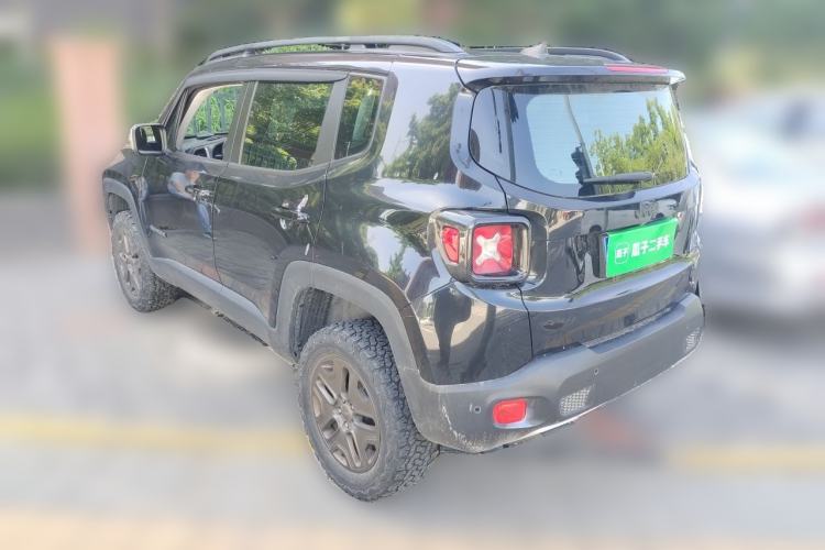 Used Jeep Renegade 2018 Connected Large Screen Version 180TS Automatic Four-Wheel Drive All-Terrain Version Rear Left 45 Deg