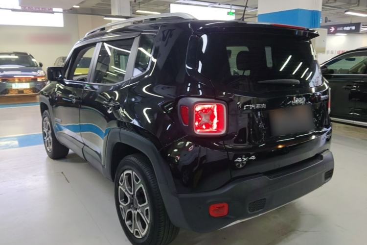 Used Jeep Renegade 2018 Connected Large Screen Version 180TS Automatic Four-Wheel Drive All-Terrain Version Rear Left 45 Deg