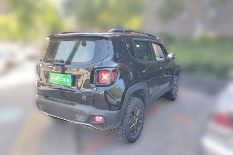 Used Jeep Renegade 2018 Connected Large Screen Version 180TS Automatic Four-Wheel Drive All-Terrain Version Rear Right 45 Deg