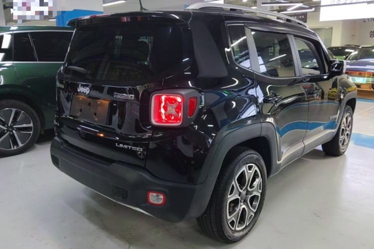 Used Jeep Renegade 2018 Connected Large Screen Version 180TS Automatic Four-Wheel Drive All-Terrain Version Rear Right 45 Deg