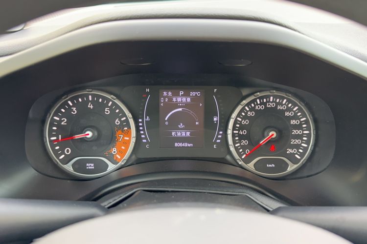 Used Jeep Renegade 2018 Connected Large Screen Version 180T Automatic High-Energy Edition Instrument Cluster